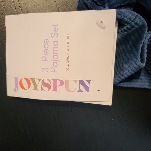 SPUN Blue Velvet Scrunchie - Picture 4 of 4